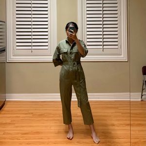 Military green overall